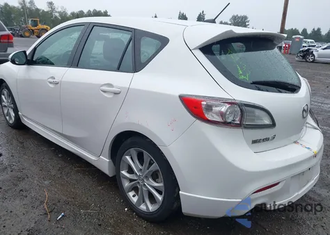2010 Mazda Mazda3 S Grand Touring из США, поврежденный, VIN JM1BL1H66A1141391